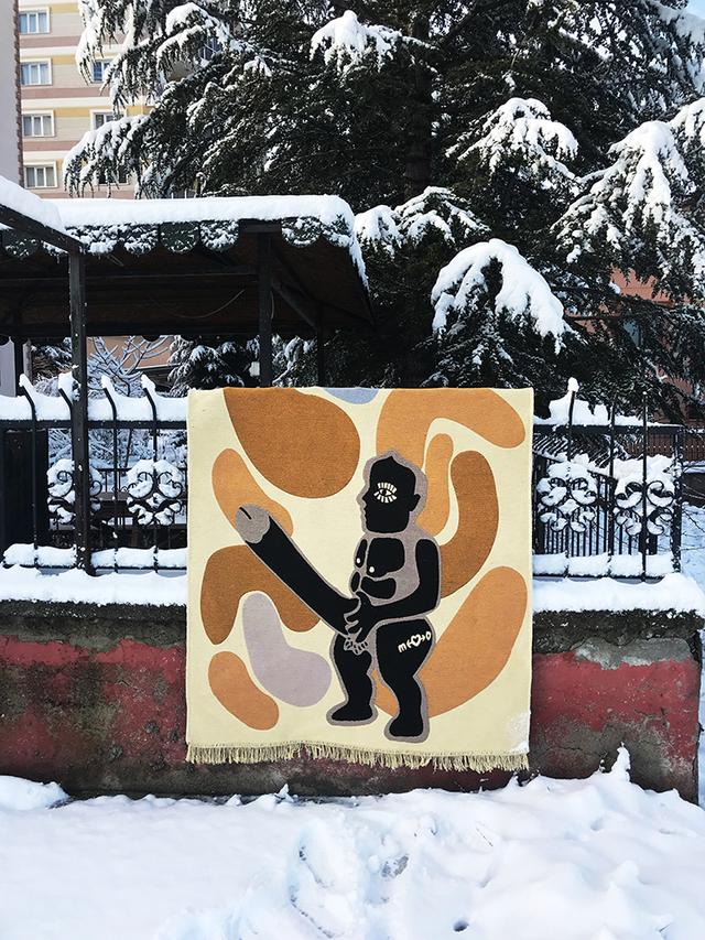 Priapus Bereket Tanrısı Kilime