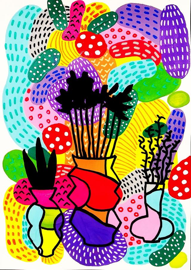 Colorful composition