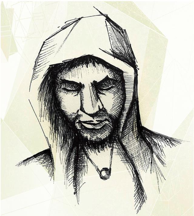 Man in Hoodie